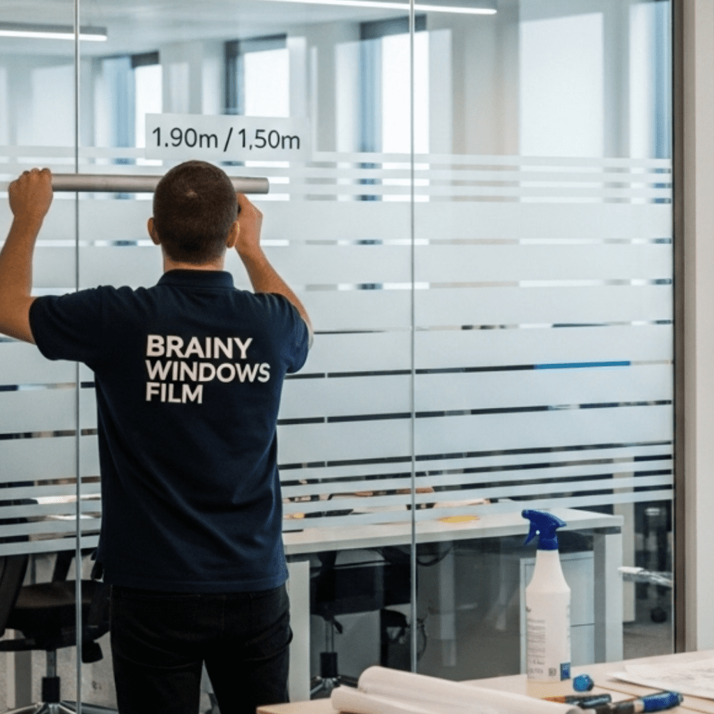 Pelicula decorativa esmerilada 1