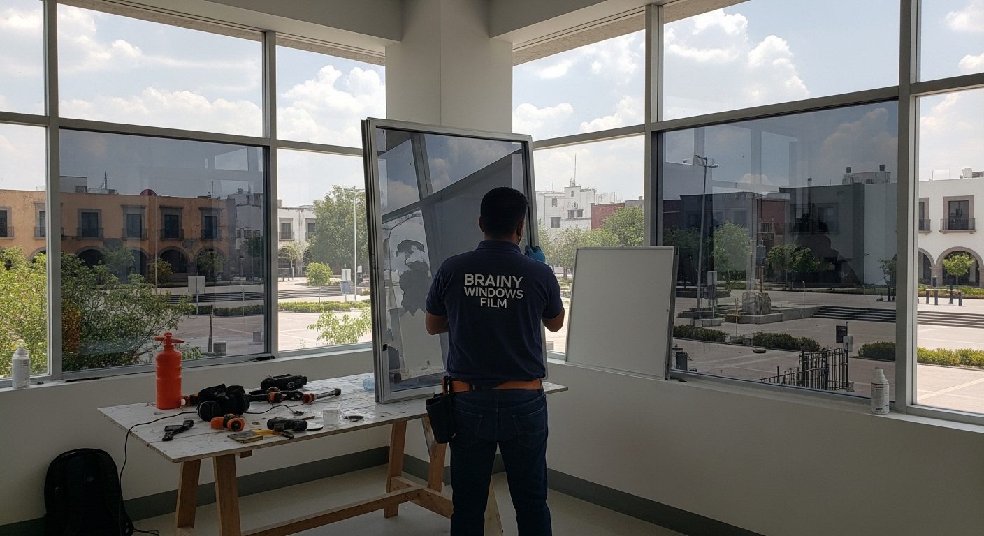 Película Para Ventanas Querétaro 3 Película de seguridad para vidrios en Querétaro con refuerzo antiastillante