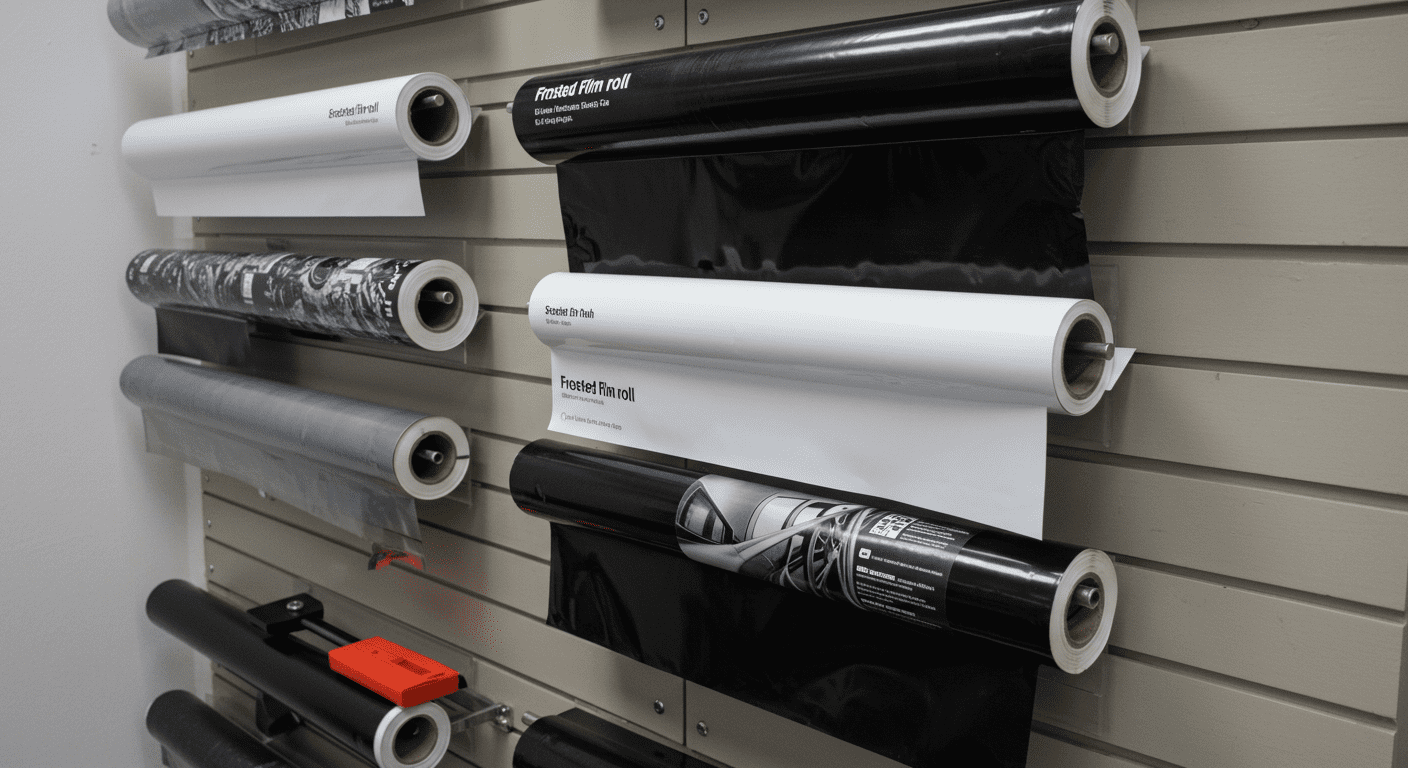 Rollo de película inteligente nanocerámica y seguridad para instalación profesional