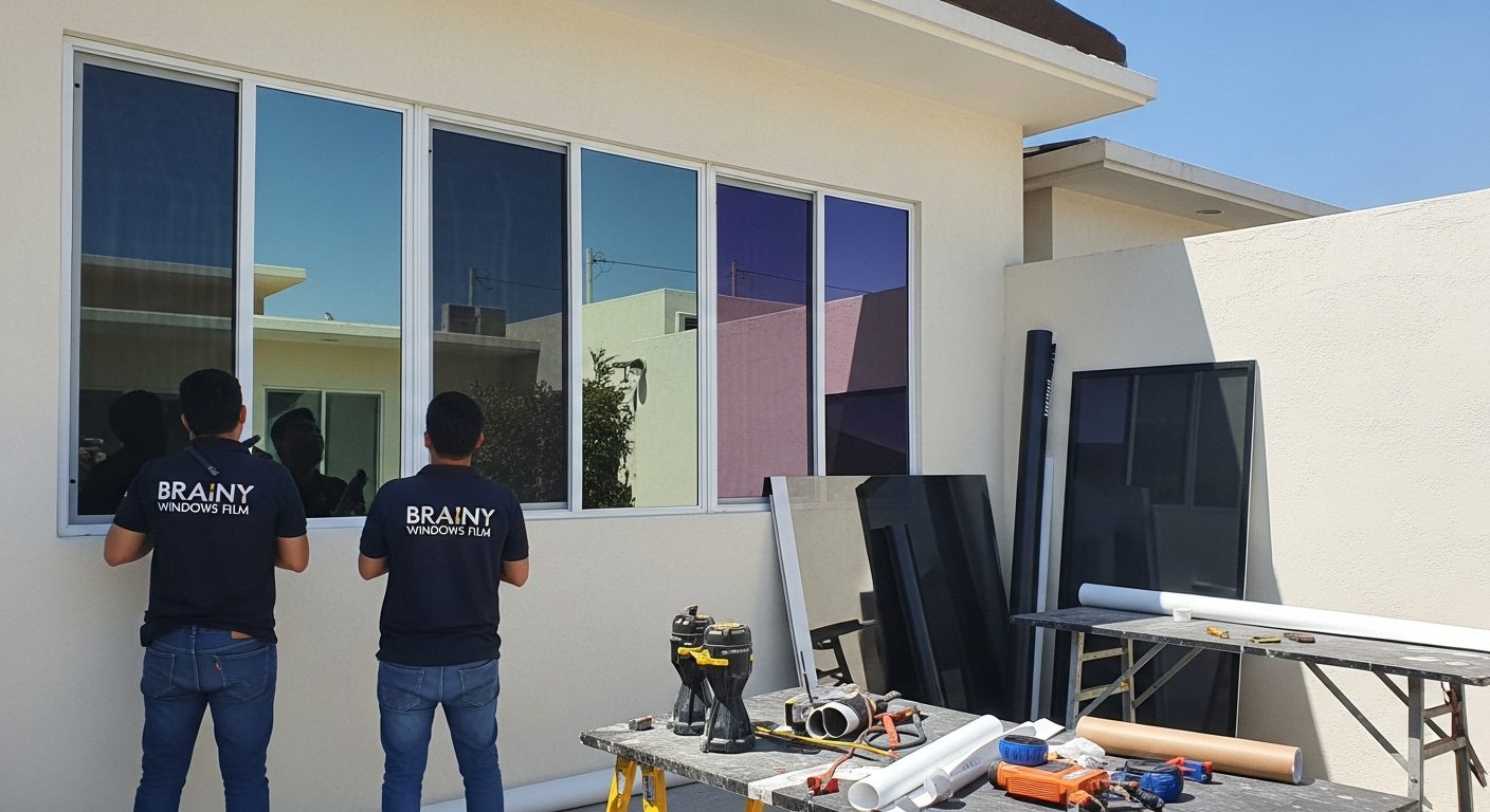 Polarizado tipo espejo Llumar México
