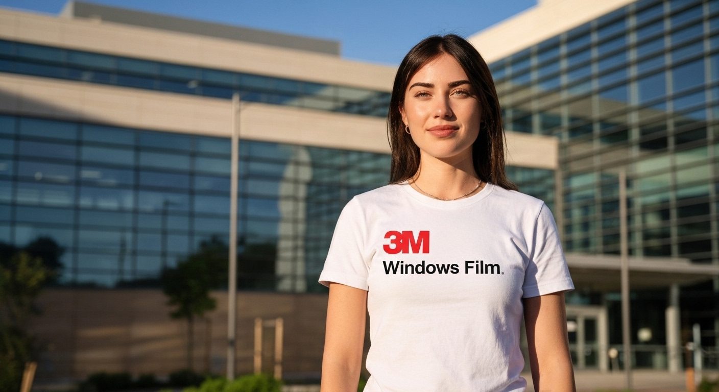 Oficina industrial con ambiente confortable gracias a película con control solar.