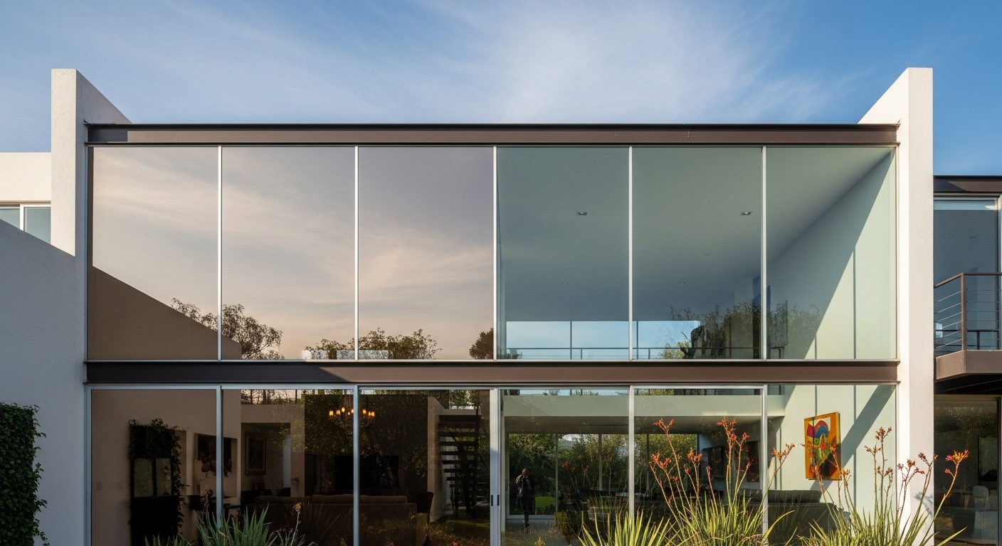 Pelicula de seguridad 3M instalada en departamentos