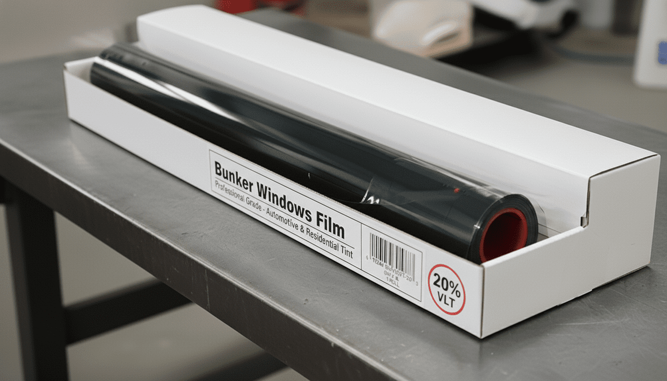 Tabla comparativa entre película de seguridad 3M de 4 micras y polarizado común